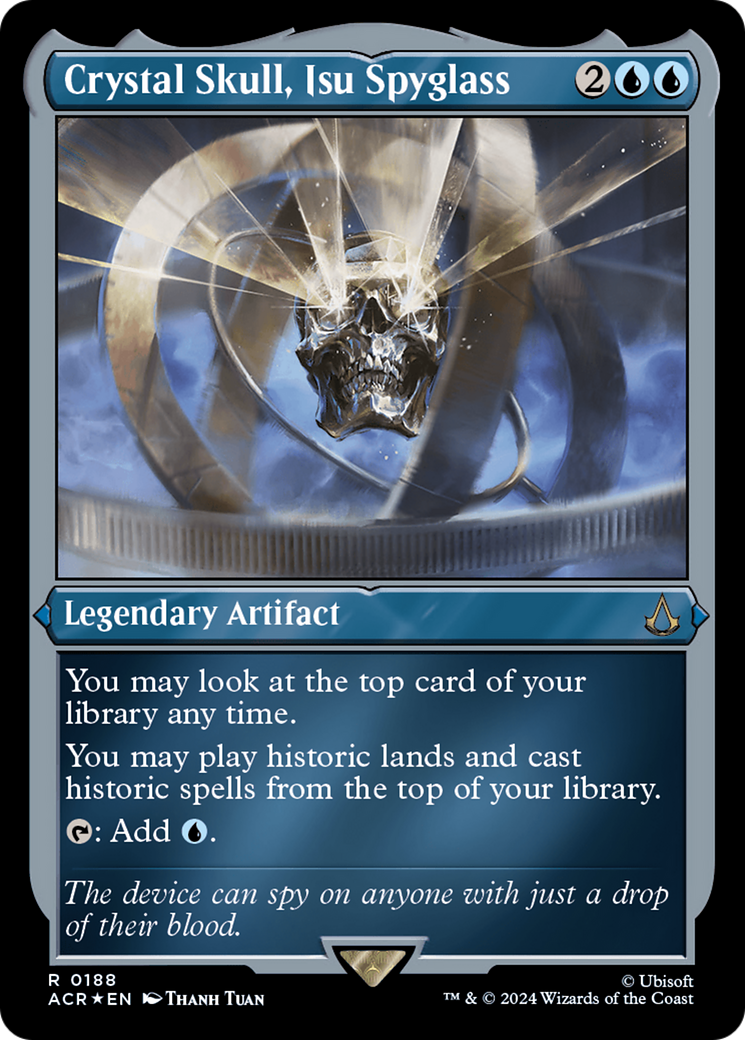 Crystal Skull, Isu Spyglass (ACR-188) - [Assassin's Creed] Etched Foil