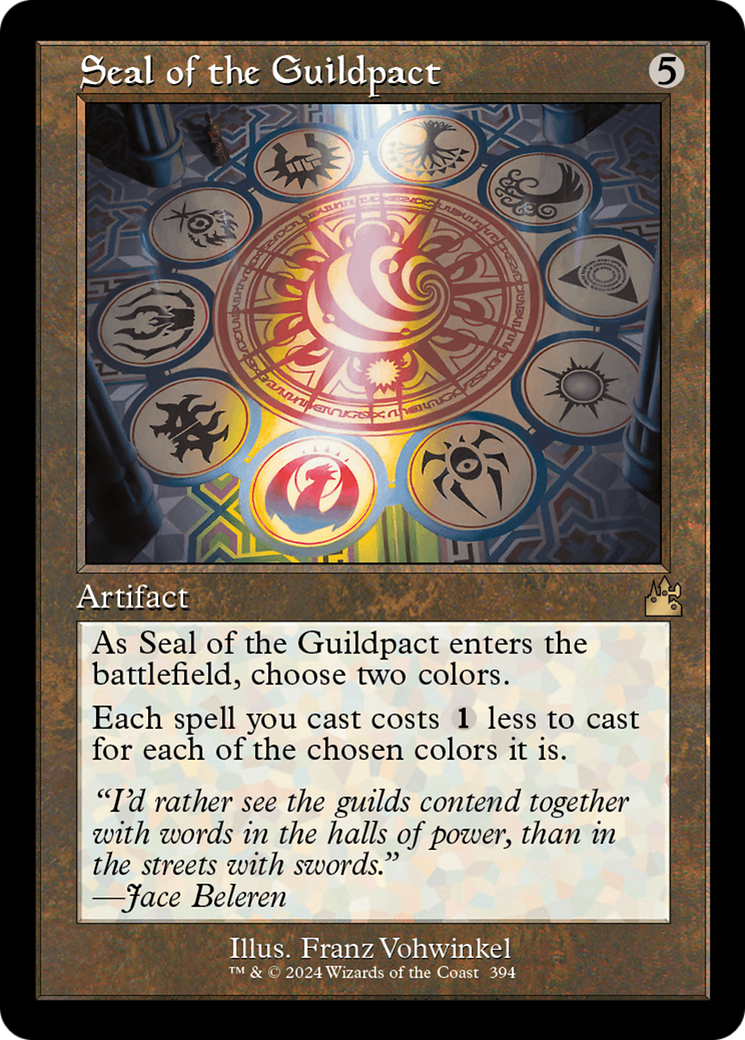 Seal of the Guildpact (RVR-394) - [Ravnica Remastered]