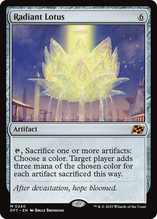 Radiant Lotus (DFT-240) - [Aetherdrift] Foil