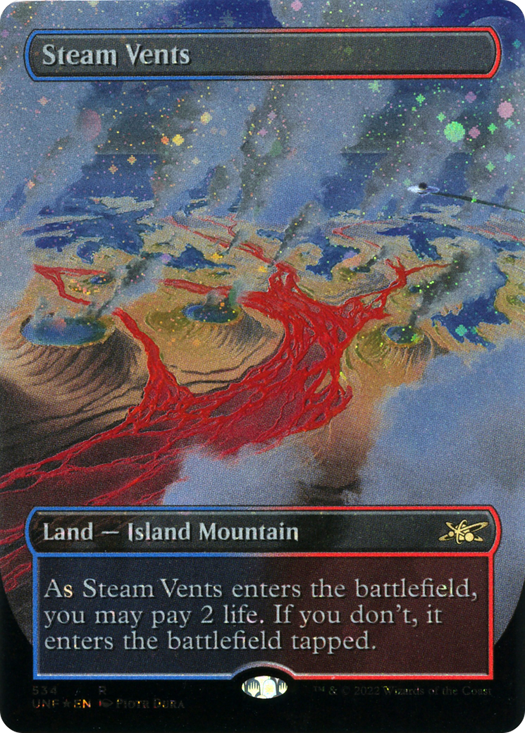 Steam Vents (UNF-534) - [Unfinity] (Borderless) Foil