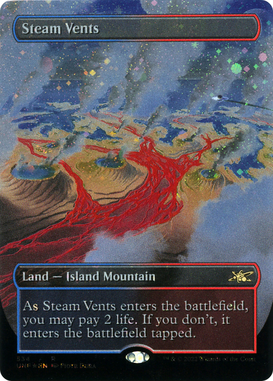 Steam Vents (UNF-534) - [Unfinity] (Borderless) Foil
