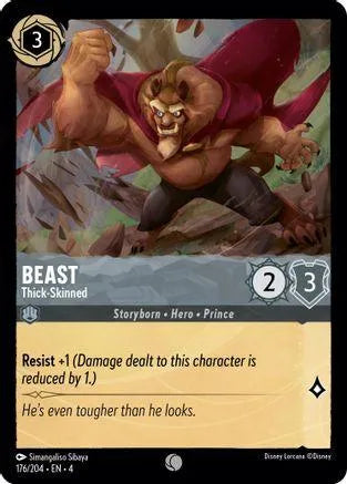 Beast - Thick-Skinned (176/204) Cold Foil - Ursulas Return - Emmett's ToyStop