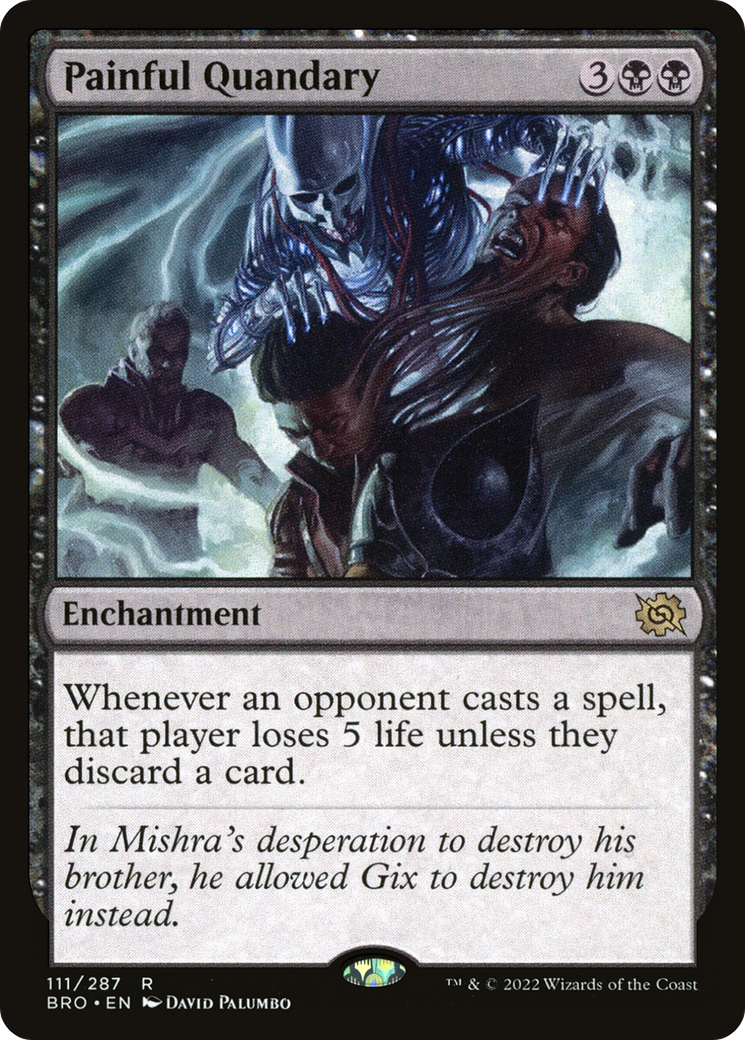 Painful Quandary (BRO-111) - [The Brothers' War] Foil