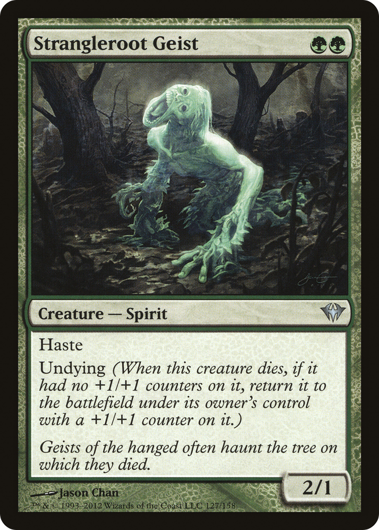Strangleroot Geist (DKA-127) - [Dark Ascension] Foil