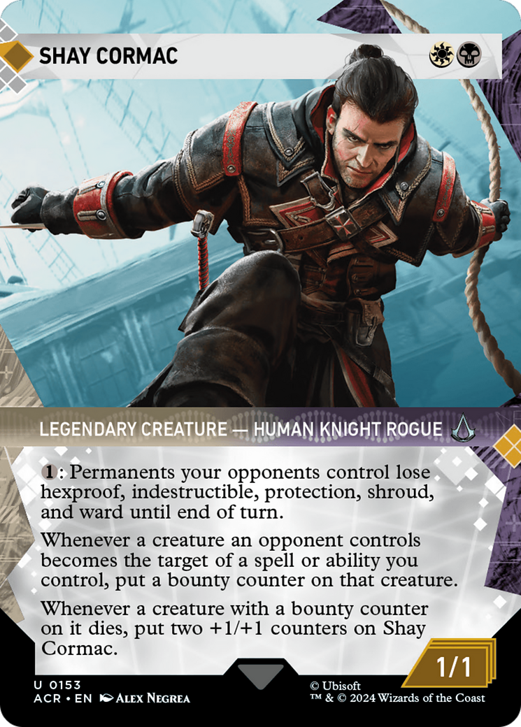 Shay Cormac (ACR-153) - [Assassin's Creed]: (Showcase) (Borderless) Foil