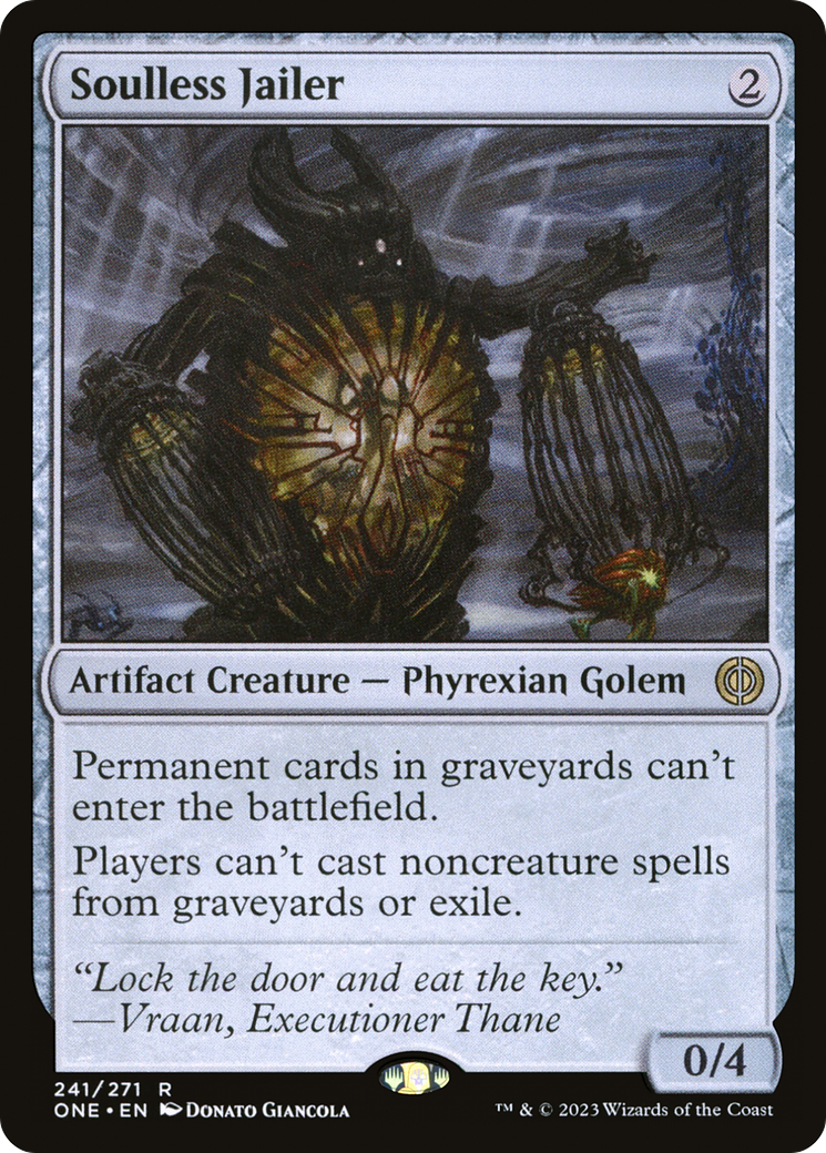 Soulless Jailer (ONE-241) - [Phyrexia: All Will Be One]