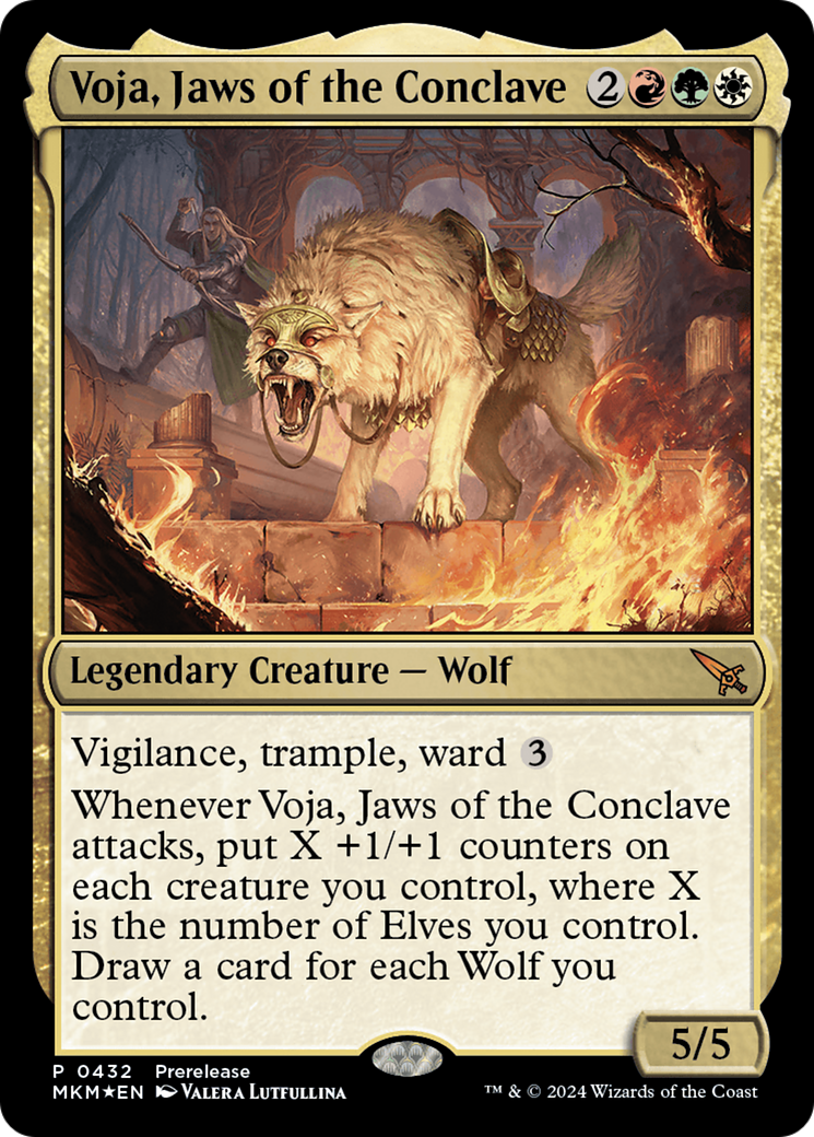 Voja, Jaws of the Conclave (PRE-432) - [Murders at Karlov Manor] Foil