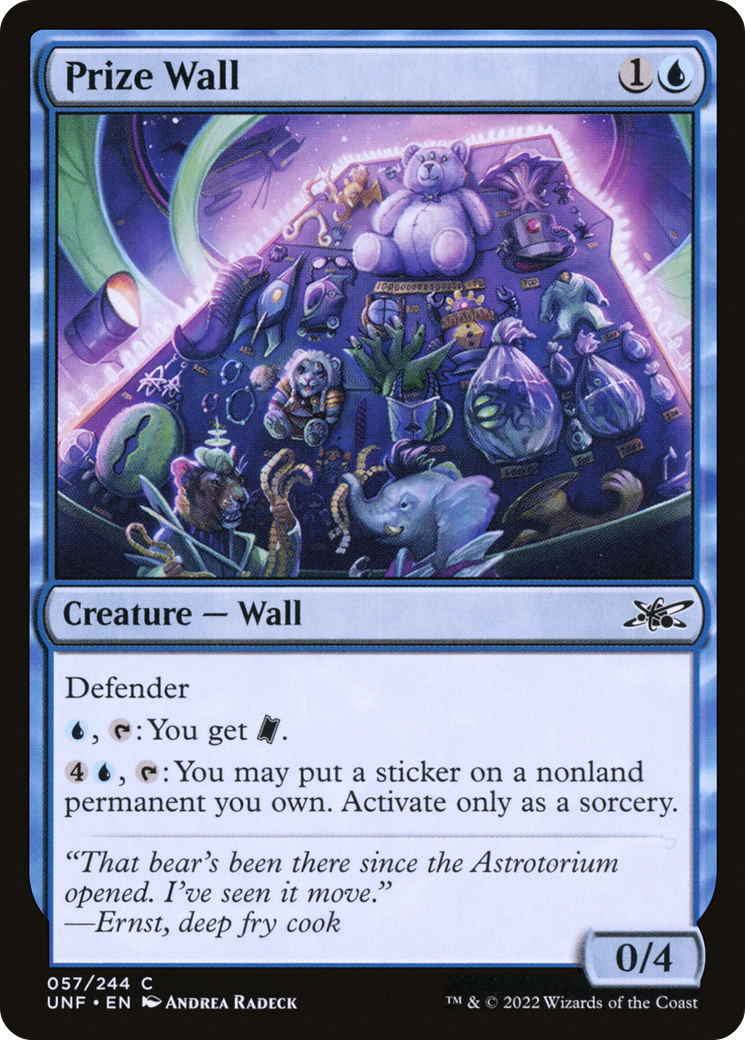 Prize Wall (UNF-057) - [Unfinity] Foil