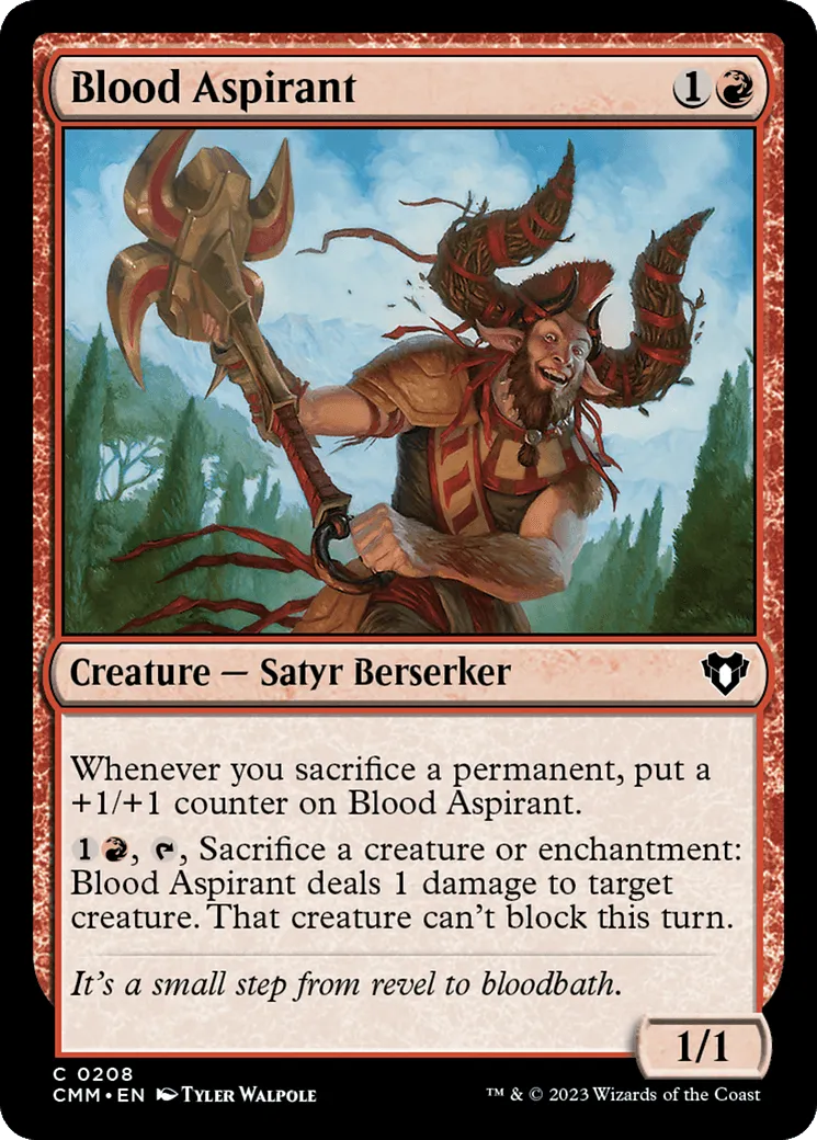 Blood Aspirant [Commander Masters] - Emmett's ToyStop