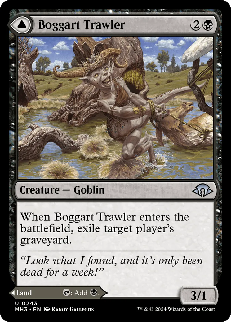 Boggart Trawler // Boggart Bog (MH3-243) - [Modern Horizons 3] - Emmett's ToyStop