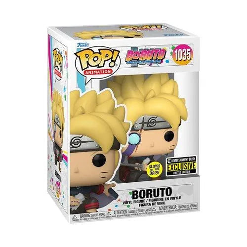 Boruto with Marks Glow-in-the-Dark Funko Pop! Vinyl Figure - Entertainment Earth Exclusive - Emmett's ToyStop