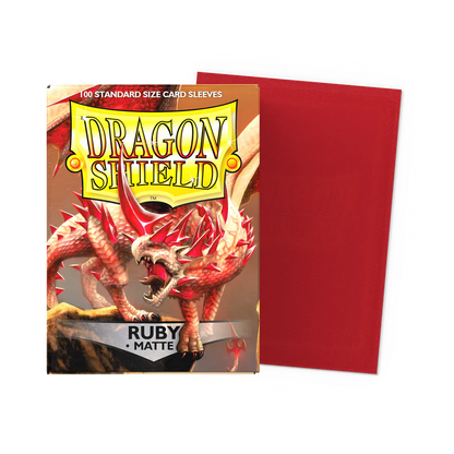 Dragon Shield Matte Ruby