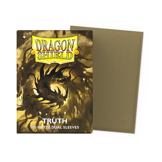 Dragon Shield Matte Dual Gold Truth