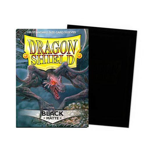 Dragon Shield – 100 ct taille standard – Noir mat