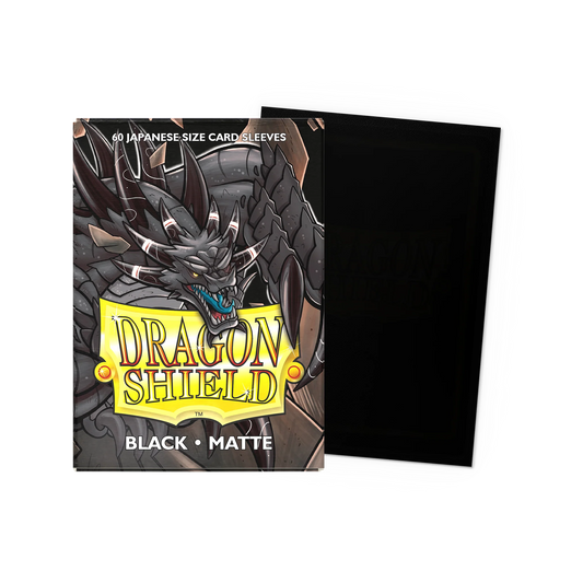 Dragon Shield Matte Black Japanese Size
