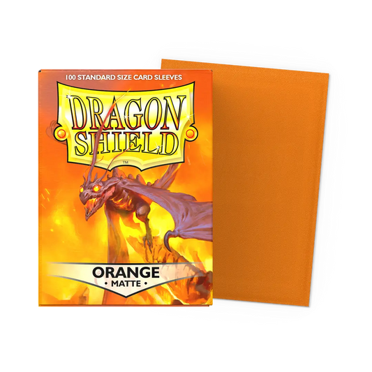 Dragon Shield Matte Orange