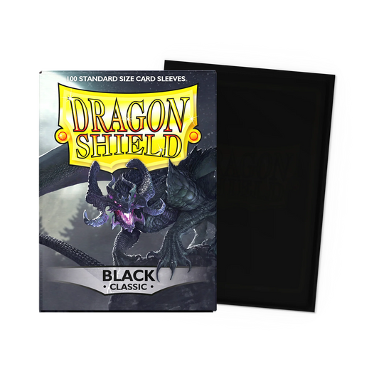 Dragon Shield – 100 ct taille standard – Noir classique 