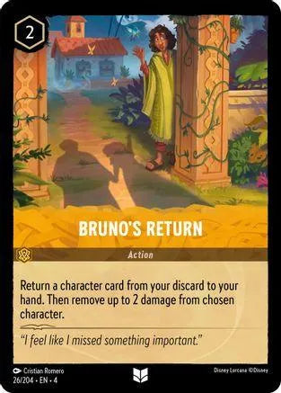 Bruno's Return (26/204) Cold Foil - Ursulas Return - Emmett's ToyStop