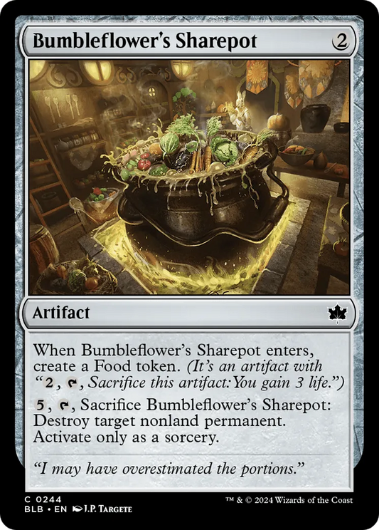 Bumbleflower's Sharepot (BLB-244) - [Bloomburrow] Foil - Emmett's ToyStop