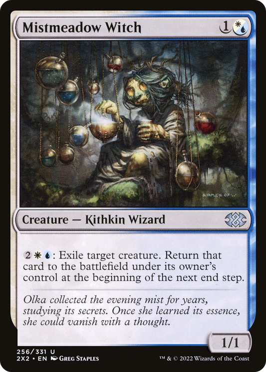 Mistmeadow Witch (2X2-256) - [Double Masters 2022] Foil