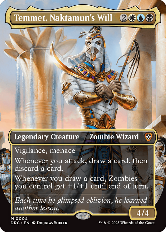Temmet, Naktamun's Will (DRC-004) - [Commander: Aetherdrift]