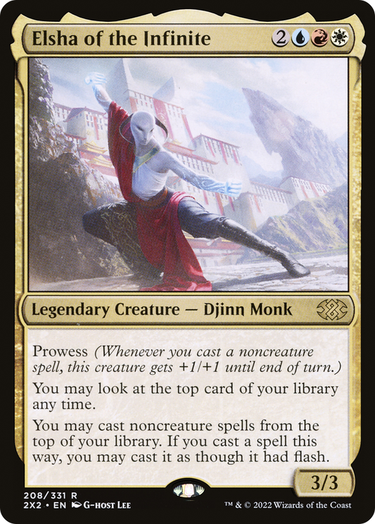 Elsha of the Infinite (2X2-208) - [Double Masters 2022] Foil