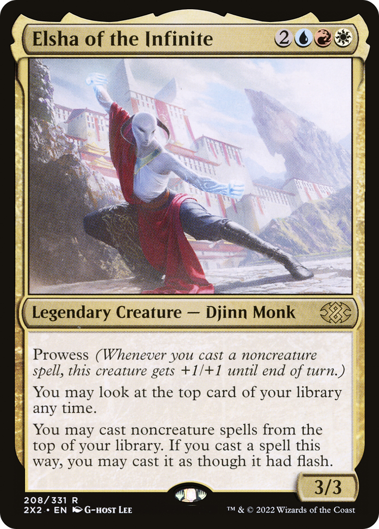Elsha of the Infinite (2X2-208) - [Double Masters 2022]
