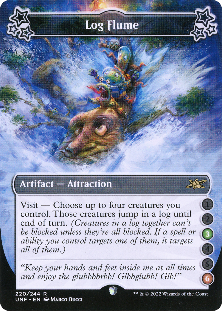 Log Flume (UNF-220A) - [Unfinity] Foil