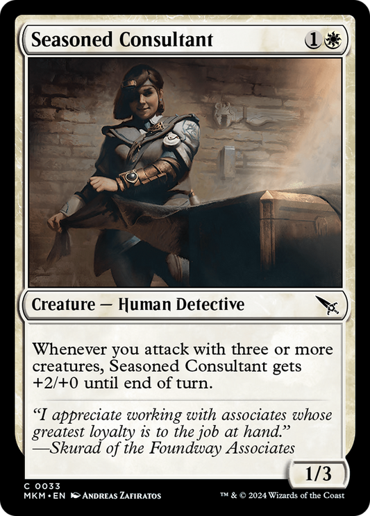 Seasoned Consultant (MKM-033) - [Murders at Karlov Manor]