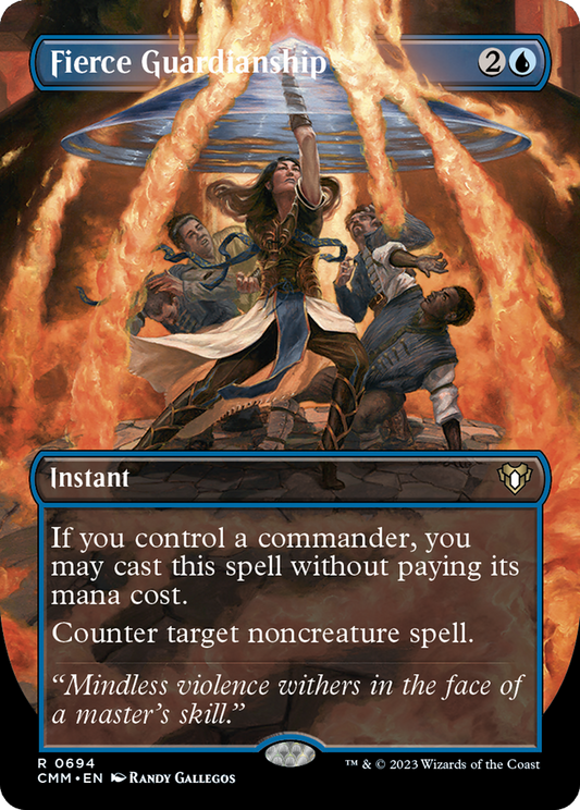 Fierce Guardianship (CMM-694) - [Commander Masters] (Borderless)