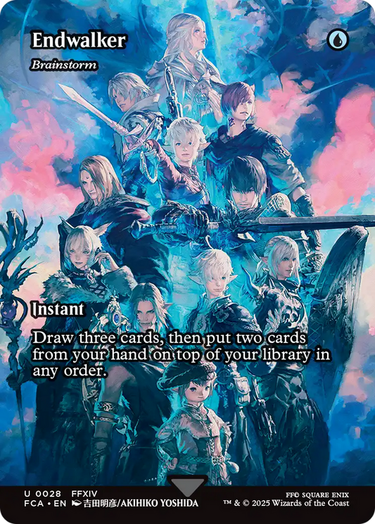 Brainstorm (FCA-028) - [FINAL FANTASY: Through the Ages] / Endwalker (Borderless) Foil
