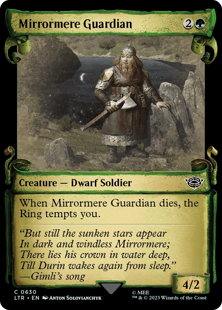 Mirrormere Guardian (LTR-630) - [The Lord of the Rings: Tales of Middle-earth]: (Showcase)