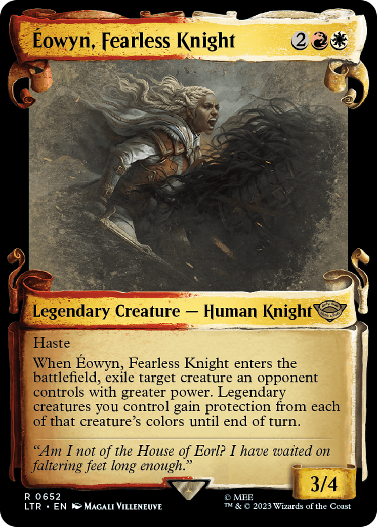 Éowyn, Fearless Knight (LTR-652) - [The Lord of the Rings: Tales of Middle-earth]: (Showcase)