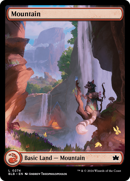 Mountain (BLB-274) - [Bloomburrow] Foil