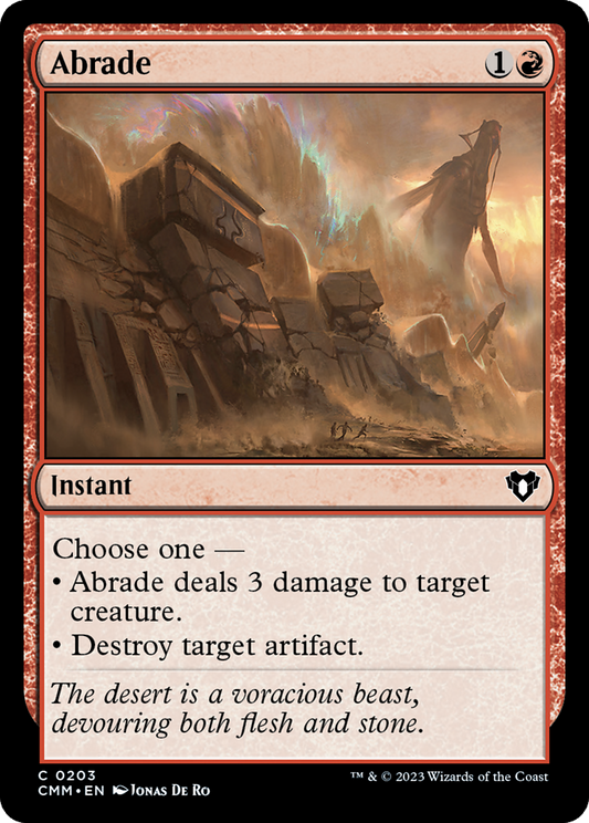 Abrade (CMM-203) - [Commander Masters]