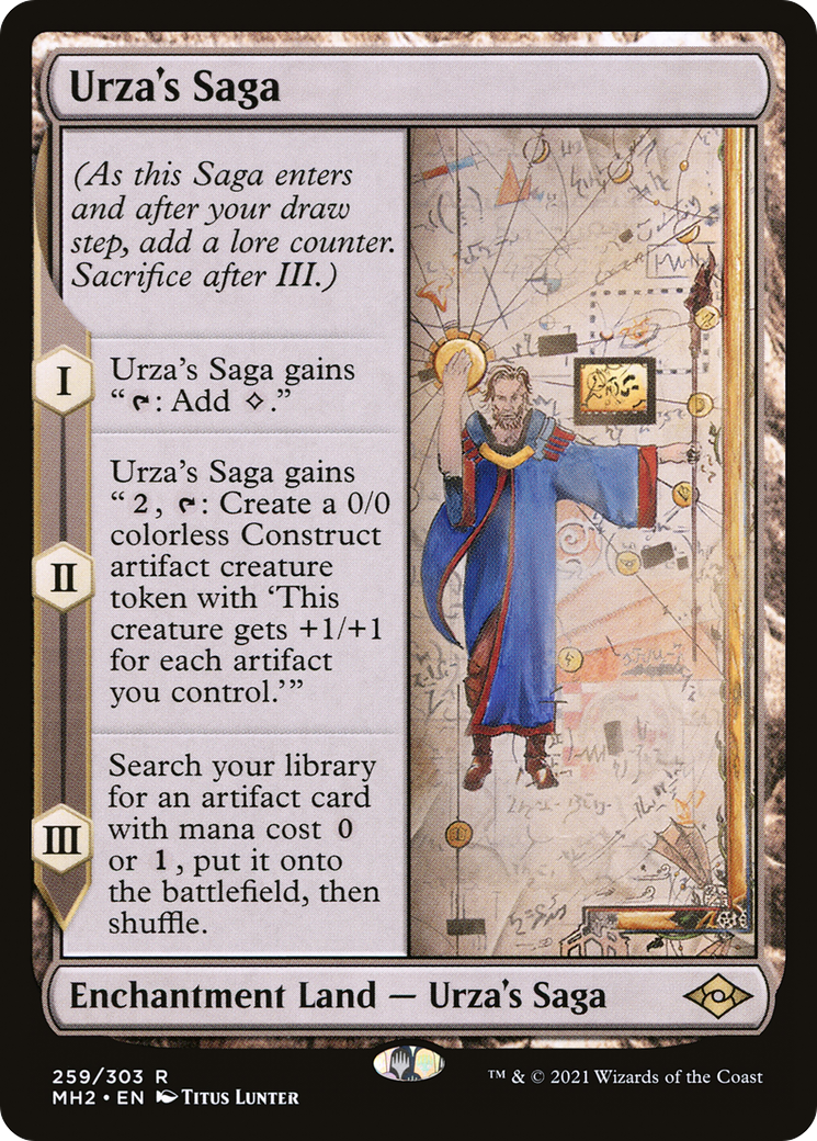 Urza's Saga (MH2-259) - [Modern Horizons 2] Foil