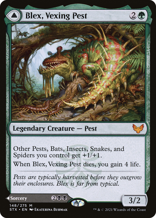 Blex, Vexing Pest (STX-148) - [Strixhaven: School of Mages] Foil