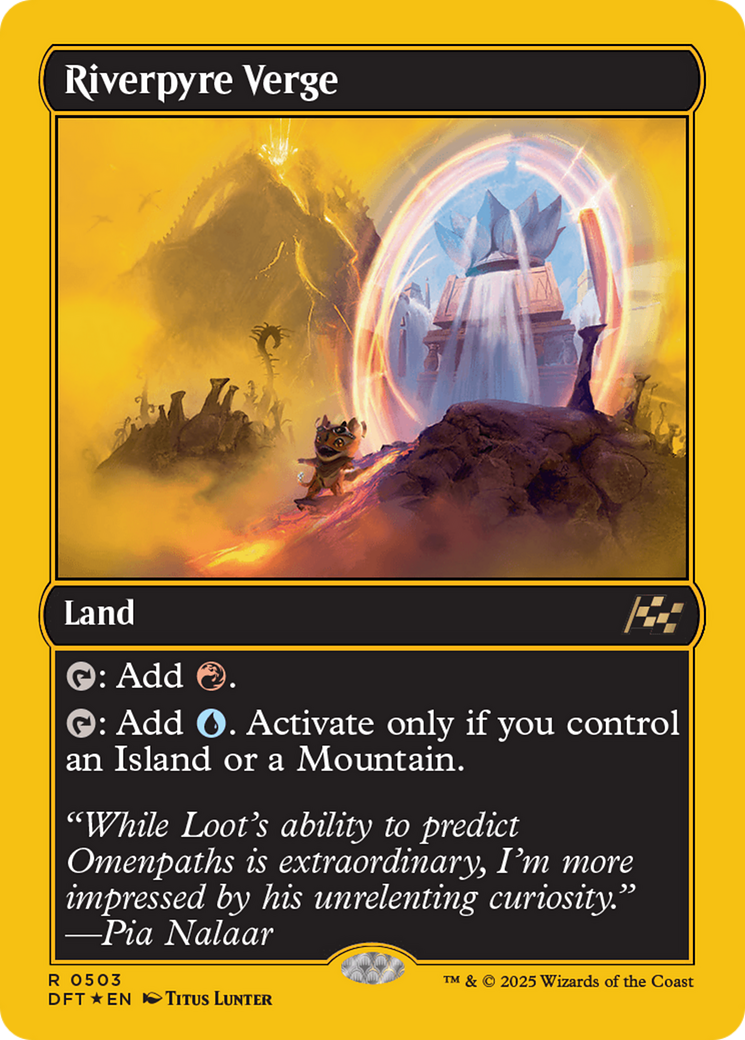 Riverpyre Verge (DFT-503) - [Aetherdrift] Foil