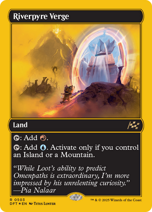 Riverpyre Verge (DFT-503) - [Aetherdrift] Foil