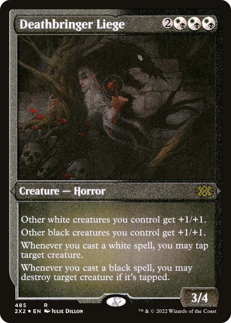 Deathbringer Liege (2X2-485) - [Double Masters 2022] Foil