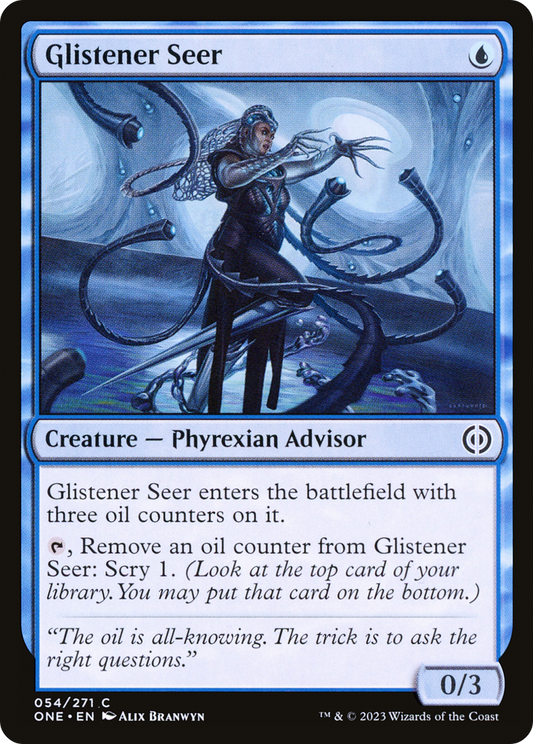 Glistener Seer (ONE-054) - [Phyrexia: All Will Be One] Foil