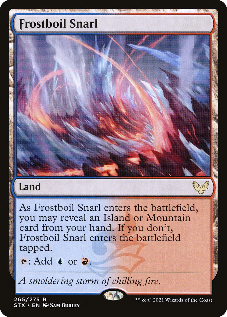 Frostboil Snarl (STX-265) - [Strixhaven: School of Mages]