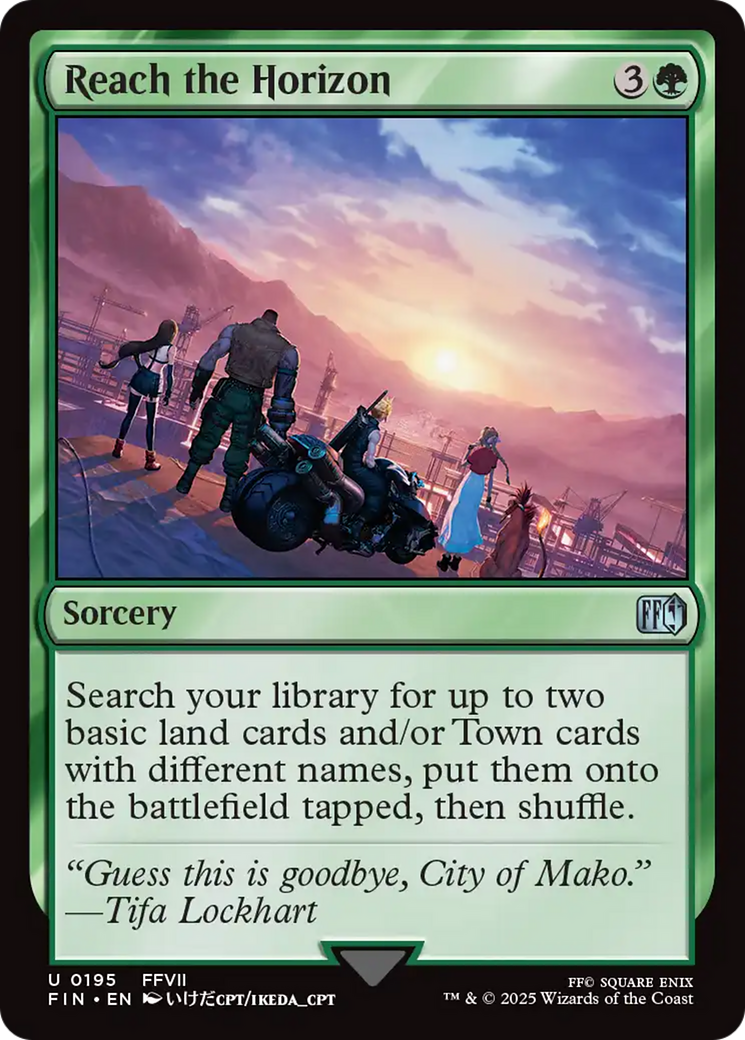 Reach the Horizon (FIN-195) - [FINAL FANTASY] Foil