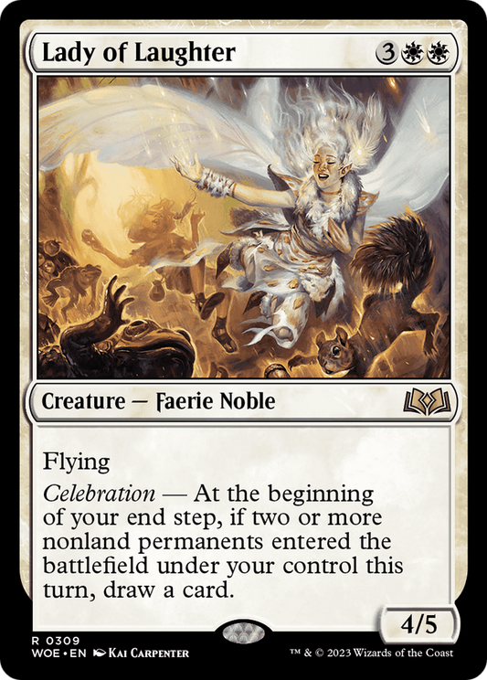 Lady of Laughter (WOE-309) - [Wilds of Eldraine] Foil