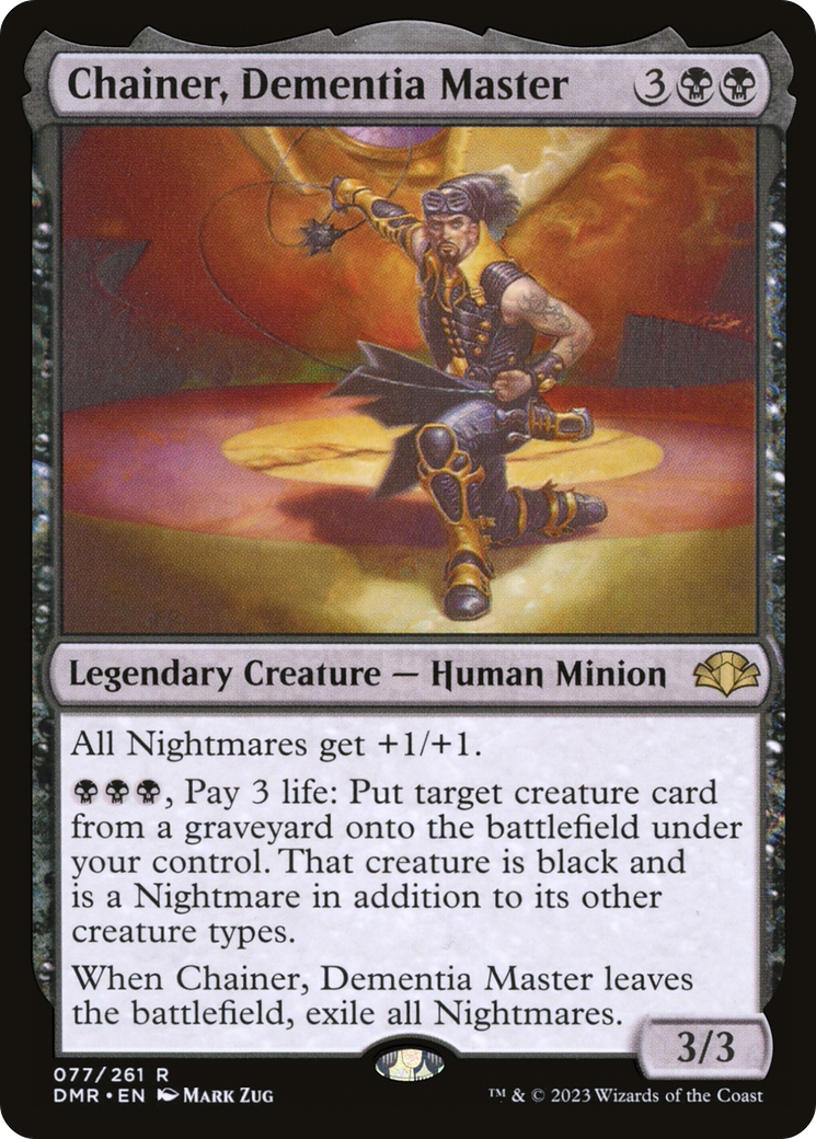 Chainer, Dementia Master (DMR-077) - [Dominaria Remastered]