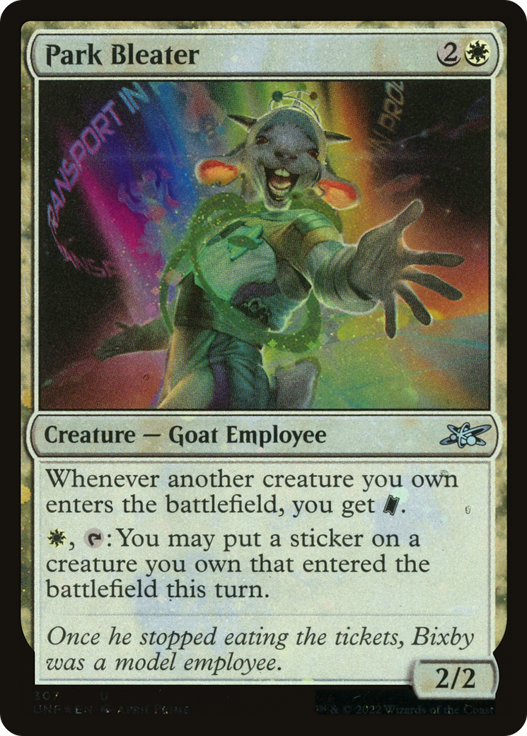 Park Bleater (UNF-307) - [Unfinity] Foil