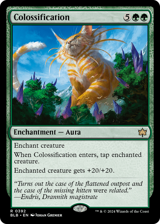Colossification (BLB-392) - [Bloomburrow]