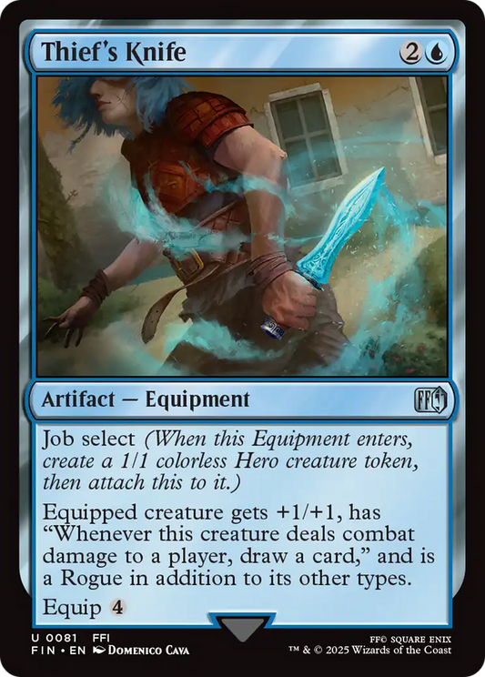 Thief's Knife (FIN-081) - [FINAL FANTASY] Foil