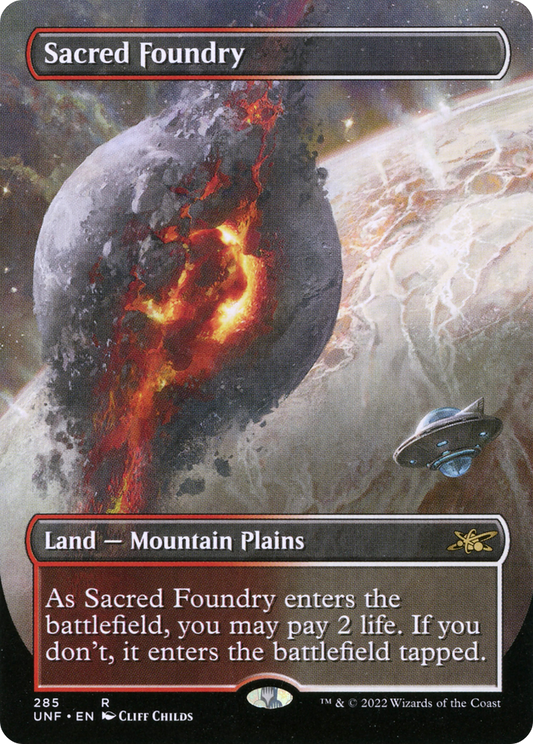 Sacred Foundry (UNF-285) - [Unfinity] (Borderless)
