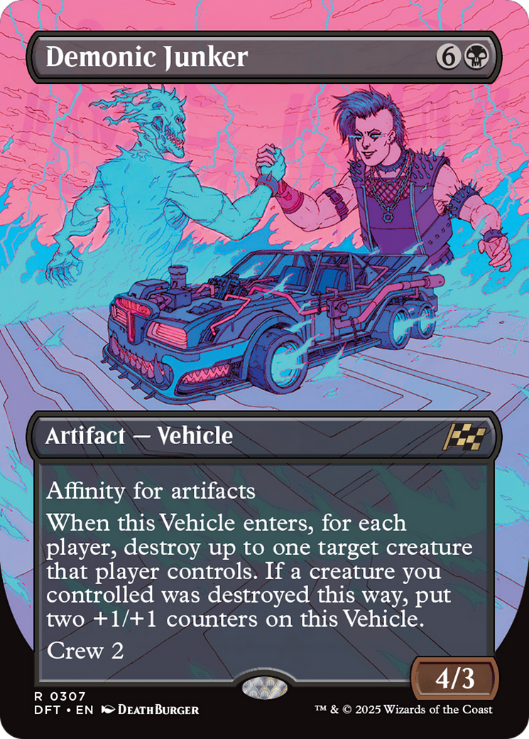 Demonic Junker (DFT-307) - [Aetherdrift] (Borderless)